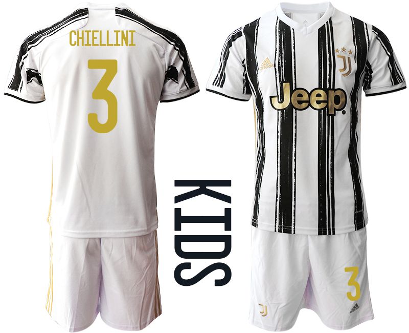 Youth 2020-2021 club Juventus home #2 white Soccer Jerseys